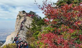 CHINA-SHAANXI-MOUNT HUASHAN-SCENERY (CN)