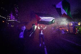 Pro-Palestinian Protest - Vancouver