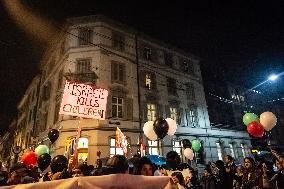 DEMONSTRATION IN SUPPORT OF PALESTINE