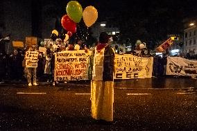 DEMONSTRATION IN SUPPORT OF PALESTINE