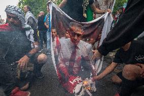 Chile: Palestine Protest In Israel Embassy