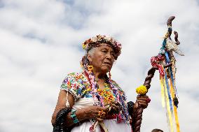 Cempasuchil Flower Harvest Season During The Day Of The Dead Celebrations