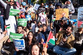 Pro-Palestine Rally In Seoul