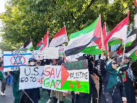 Anti-Israel rally in Jakarta