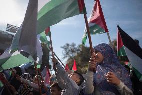 Iran, Anti-Israel Rally In Support Of Palestinian Mothers And Children