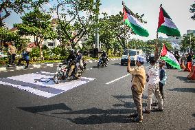 Pro-Palestinian Demonstration In Indonesia