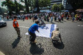 Pro-Palestinian Demonstration In Indonesia