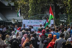 Pro-Palestinian Demonstration In Indonesia