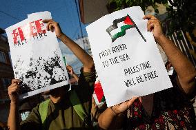Palestine Solidarity Rally In Nepal