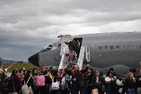 Humanitarian Flight From Israel Arrives in Colombia