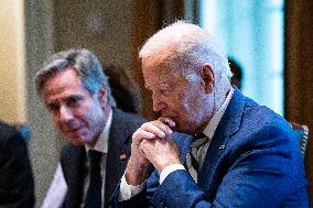 Biden Hosts European Commission And Council Presidents