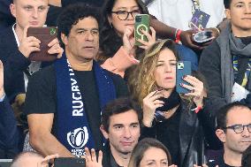 Celebs Watch Argentina v New Zealand