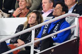 Celebs Watch Argentina v New Zealand