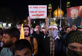 Anti-Israel Rally In Tehran, Iran