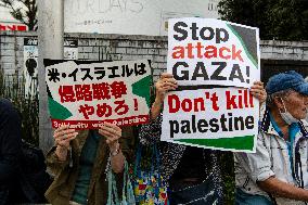 Demonstration For Palestine In Tokyo