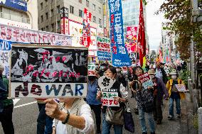 Demonstration For Palestine In Tokyo