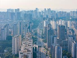 High-rise Buildings in Central Chongqing