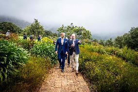 Dutch Royals Visit The Kirstenbosch National Botanical Garden - Cape Town