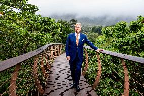 Dutch Royals Visit The Kirstenbosch National Botanical Garden - Cape Town