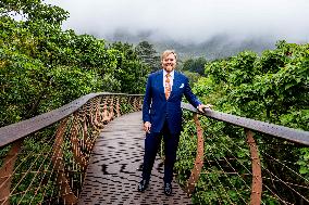 Dutch Royals Visit The Kirstenbosch National Botanical Garden - Cape Town