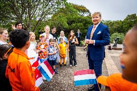 Dutch Royals Visit The Kirstenbosch National Botanical Garden - Cape Town