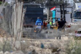 (FOCUS) MIDEAST-GAZA-RAFAH-PALESTINIAN-ISRAELI CONFLICT-BORDER CROSSING