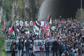 Pro-Palestinian Protest - San Sebastian