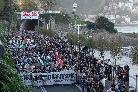 Pro-Palestinian Protest - San Sebastian