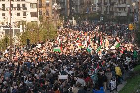 Pro-Palestinian Protest - San Sebastian