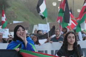 Pro-Palestinian Protest - San Sebastian