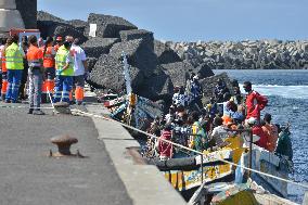 532 Immigrants Of Sub-Saharan Arrive In El Hierro