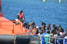 532 Immigrants Of Sub-Saharan Arrive In El Hierro