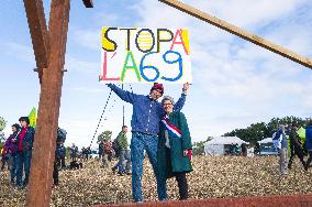 Demonstration Against A69 - Saix