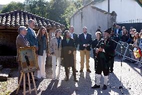 Spanish Royals Arrive In Arroes