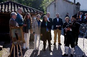 Spanish Royals Arrive In Arroes