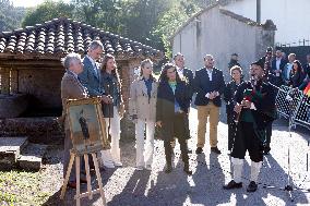 Spanish Royals Arrive In Arroes