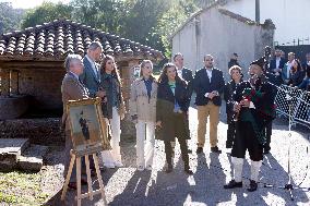 Spanish Royals Arrive In Arroes