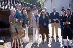 Spanish Royals Arrive In Arroes