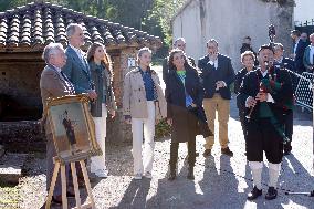 Spanish Royals Arrive In Arroes