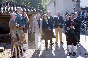 Spanish Royals Arrive In Arroes