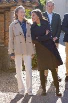 Spanish Royals Arrive In Arroes