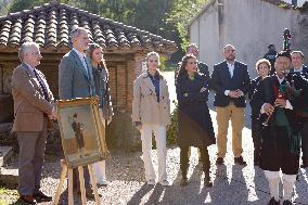 Spanish Royals Arrive In Arroes