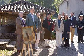 Spanish Royals Arrive In Arroes