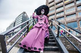 Day Of The Dead Held In Amsterdam