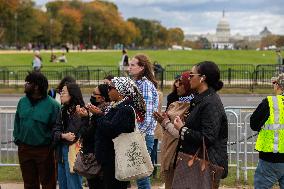 Pro-Palestine Demonstration On National Mall