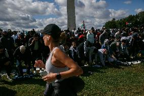 Pro-Palestine Demonstration On National Mall