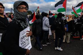 Pro-Palestine Demonstration On National Mall