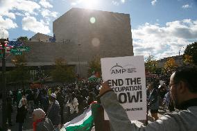 Pro-Palestine Demonstration On National Mall