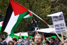 Pro-Palestine Demonstration On National Mall