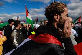 Pro-Palestine Demonstration On National Mall